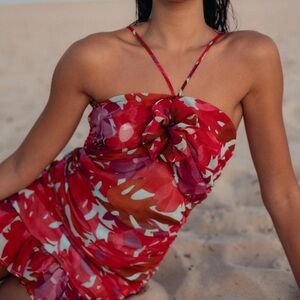 Petal & Pup - ZURI ROSETTE DRESS - size large